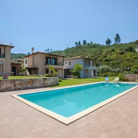 Vila Iconic Olea With Pool & Pefkochori