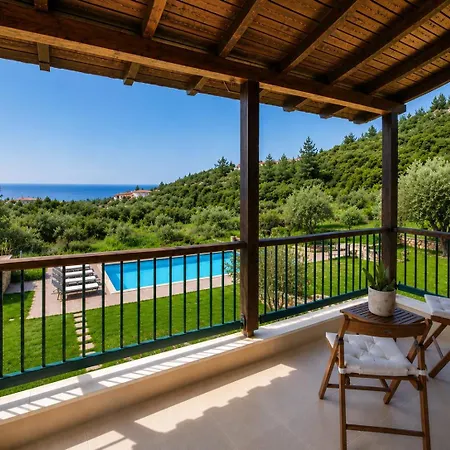 Iconic Olea With Pool & Pefkochori